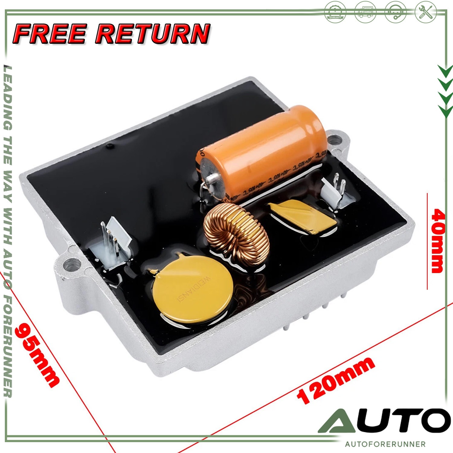 Engine Battery Charger Assy 0A18010SRV Replacement for Generac Generator 4390-0