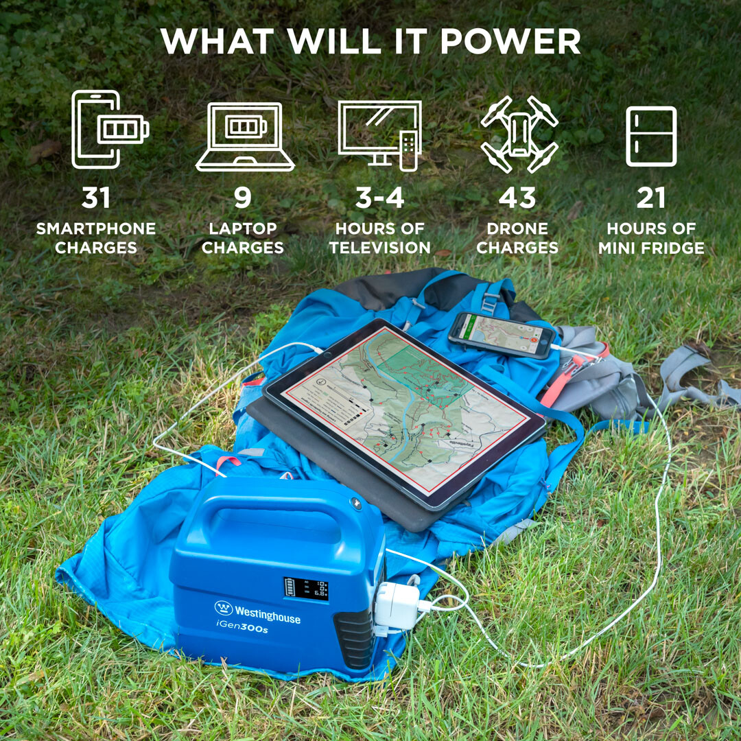 Westinghouse Certified Refurbished iGen300s Portable Power Station