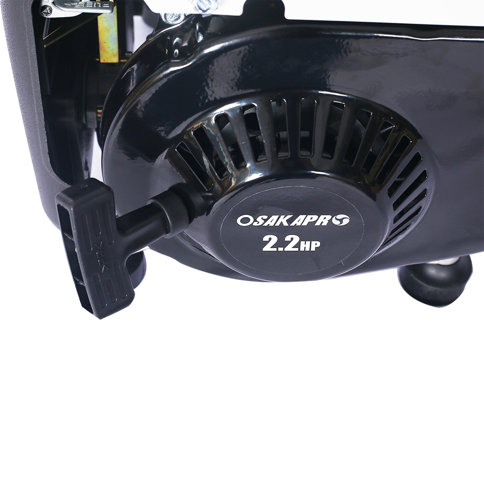 Portable Gas Generator 71cc 2-Stroke EPA Compliant Low Noise White