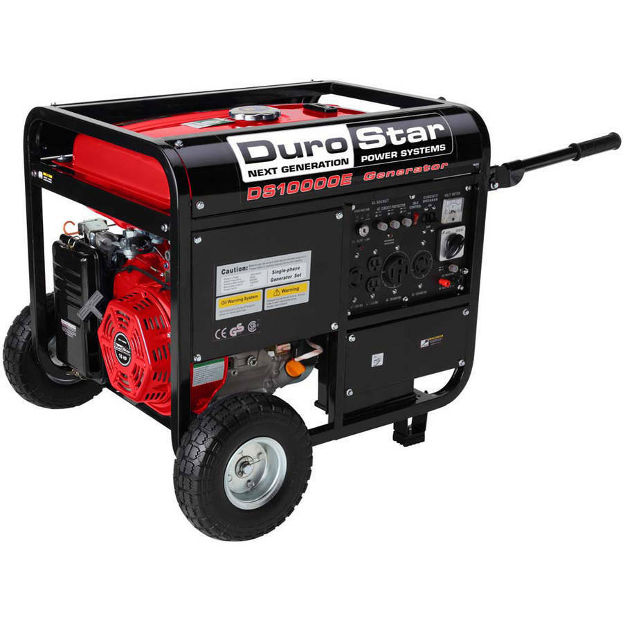 Durostar 10,000-Watt Portable RV Ready Gas Powered Generator with Electric Start