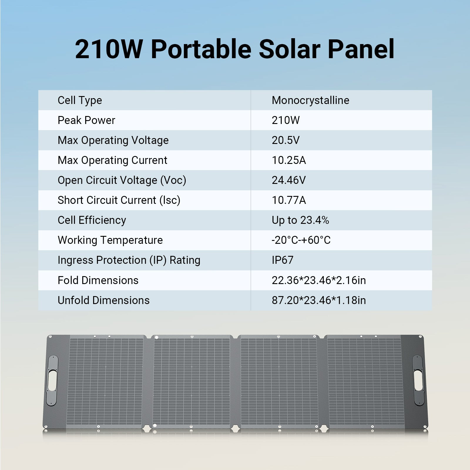 Power Station 2300W 2660Wh w/ Parallel Connector + Folding solar panel 210W
