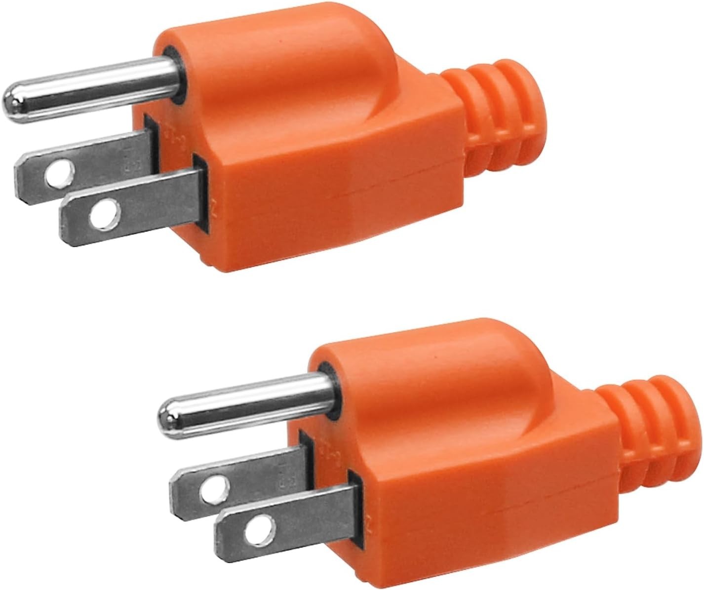 Orange Generator Bonding Plug – 2 Pack for Safe Power Use in RVs and Campers