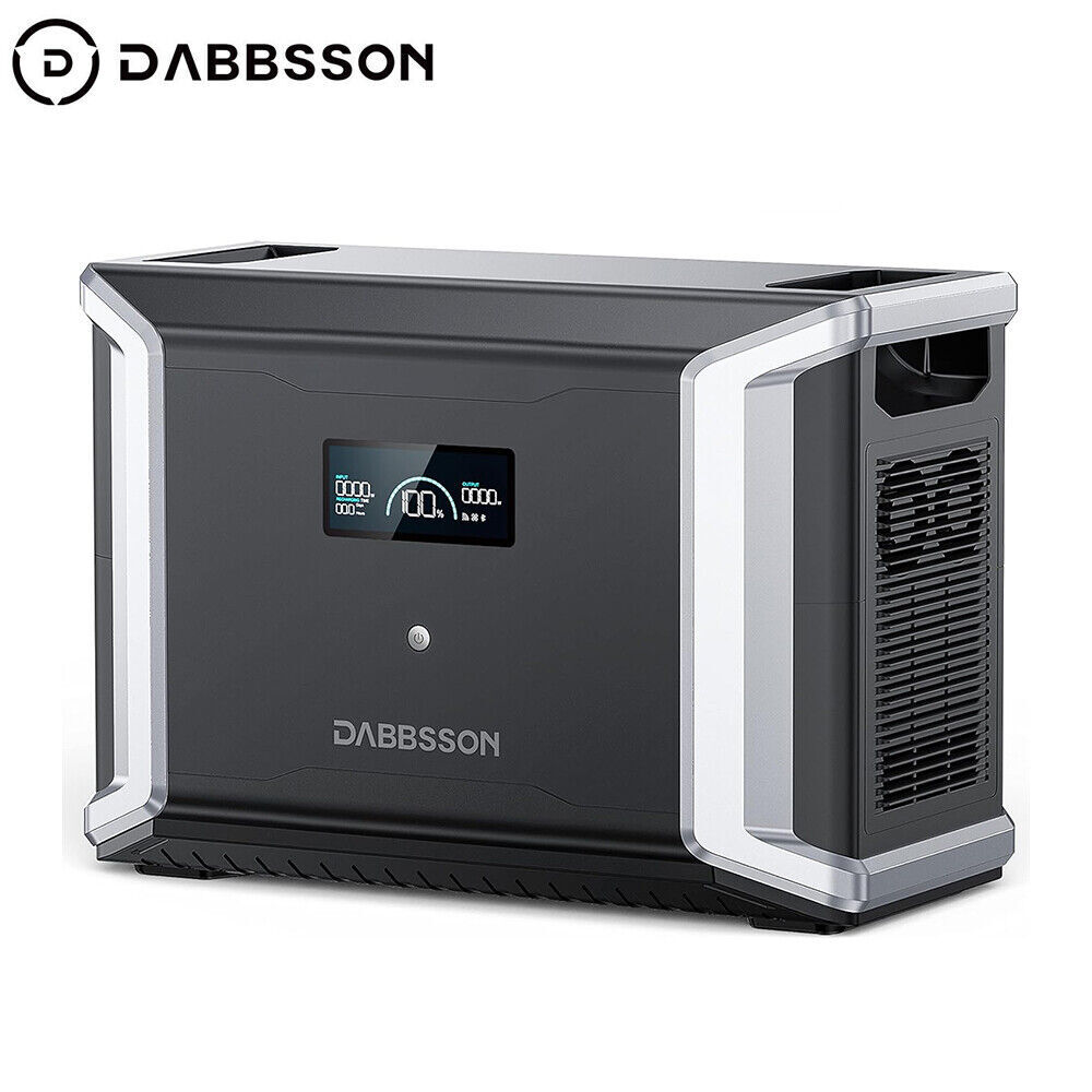 Dabbsson Extra Battery DBS3000B 3000Wh Solar Backup for DBS2300 Power Station