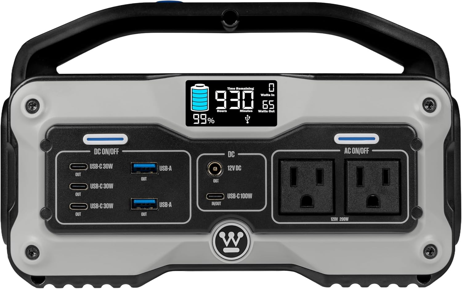 Igen400S 400 Watt, 183Wh Portable Power Station and Solar Generator with LED Dis