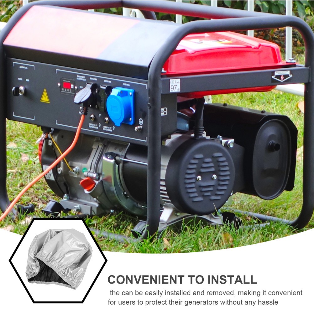 Generator Covers for outside Weather- Resistant Storage Electric Dirt