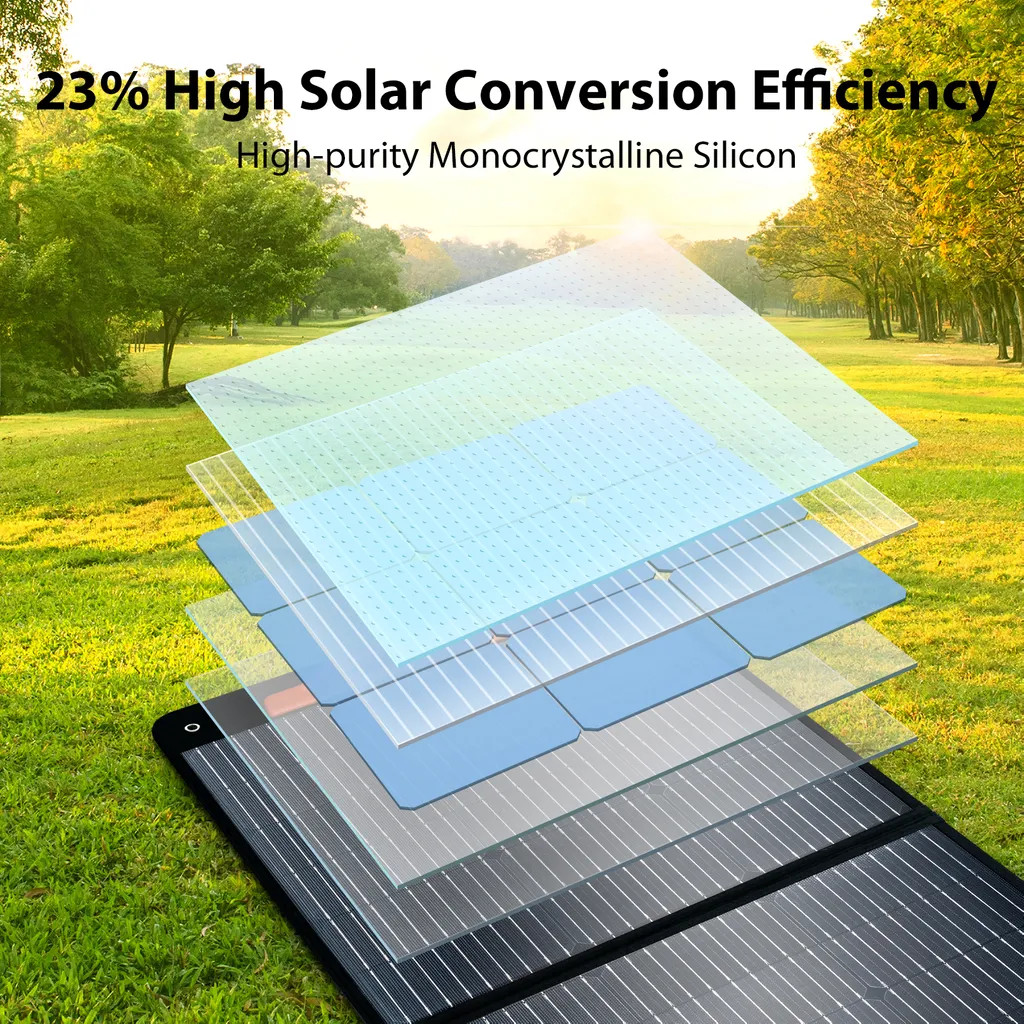 Blackview OSCAL PowerMax 3600W Portable Power Station 3600Wh 2x 200W Solar Panel