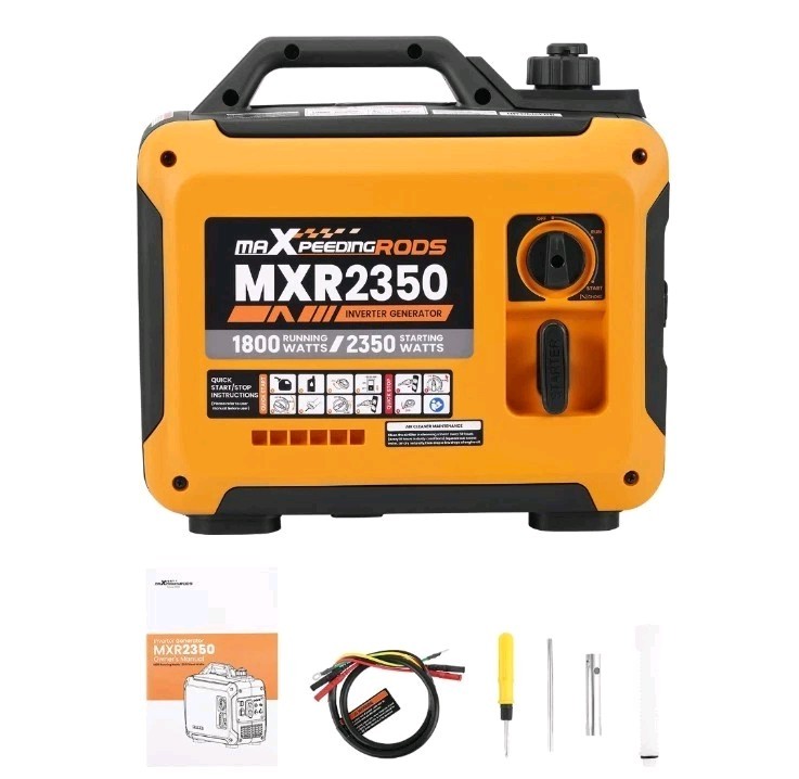2.35KW 15kg Portable Gasoline Inverter Generator Eco Quiet For Outdoor Party