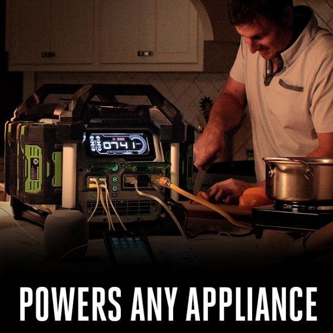 Ego Power PST3042 3000 Watt Peak Nexus Portable Power Station Generator