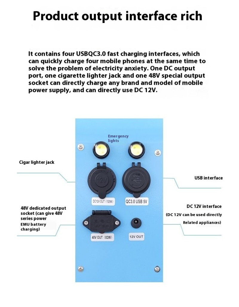 Pedal Generator Mobile Phone Power Bank Hand-crank Generator High Power
