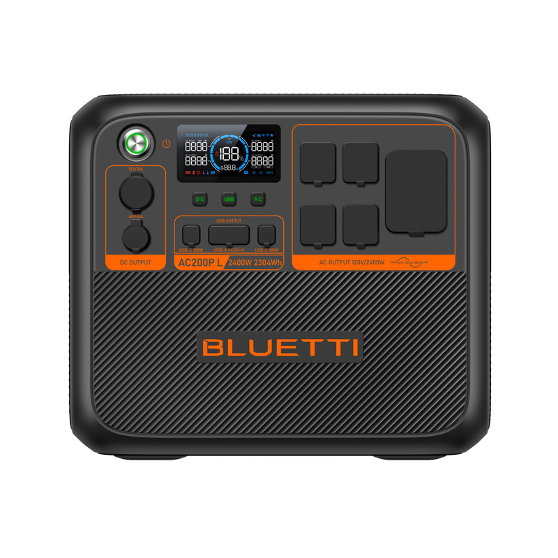 BLUETTI AC200PL 2400W 2304Wh Portable Power Station Home Backup