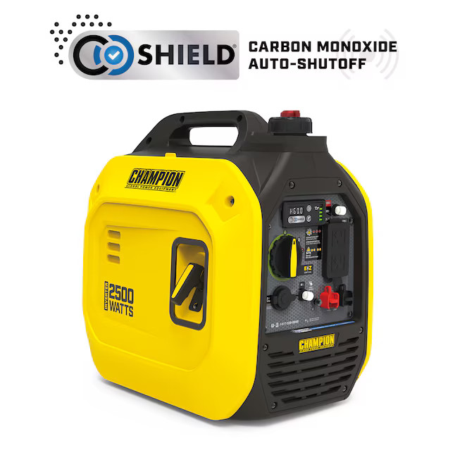 Champion Power Equipment CO Shield Ultralight Quiet Technology 2500 -Watt Single