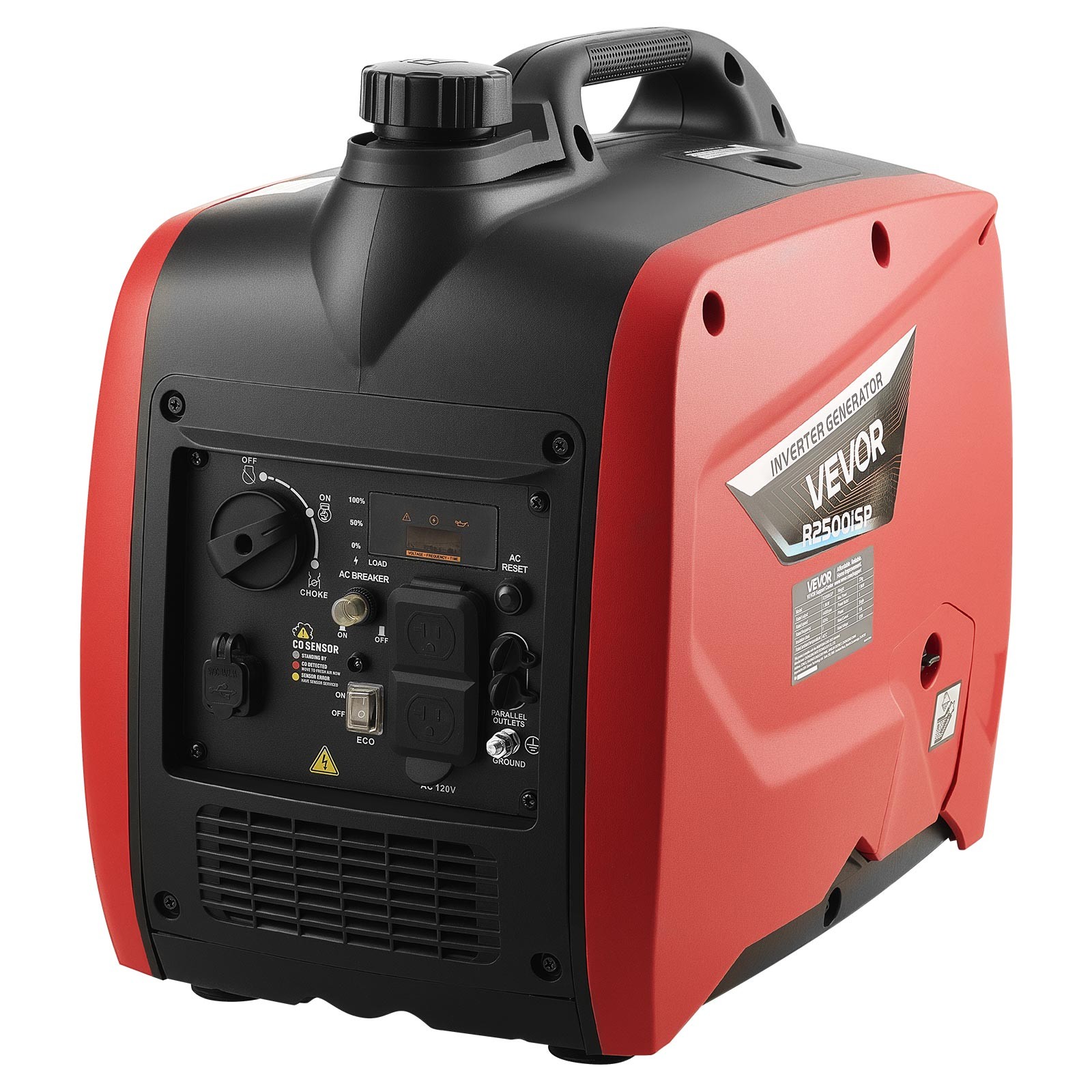 VEVOR Inverter Generator 3000W Peak Watt Quiet Inverter Generator Gas Powered
