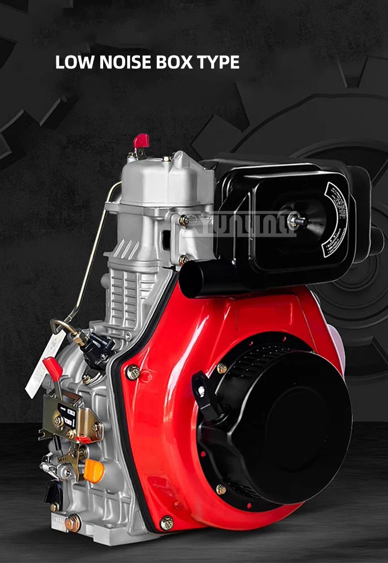 Diesel Generator Starts Automatically When Power Is Off for Household Use