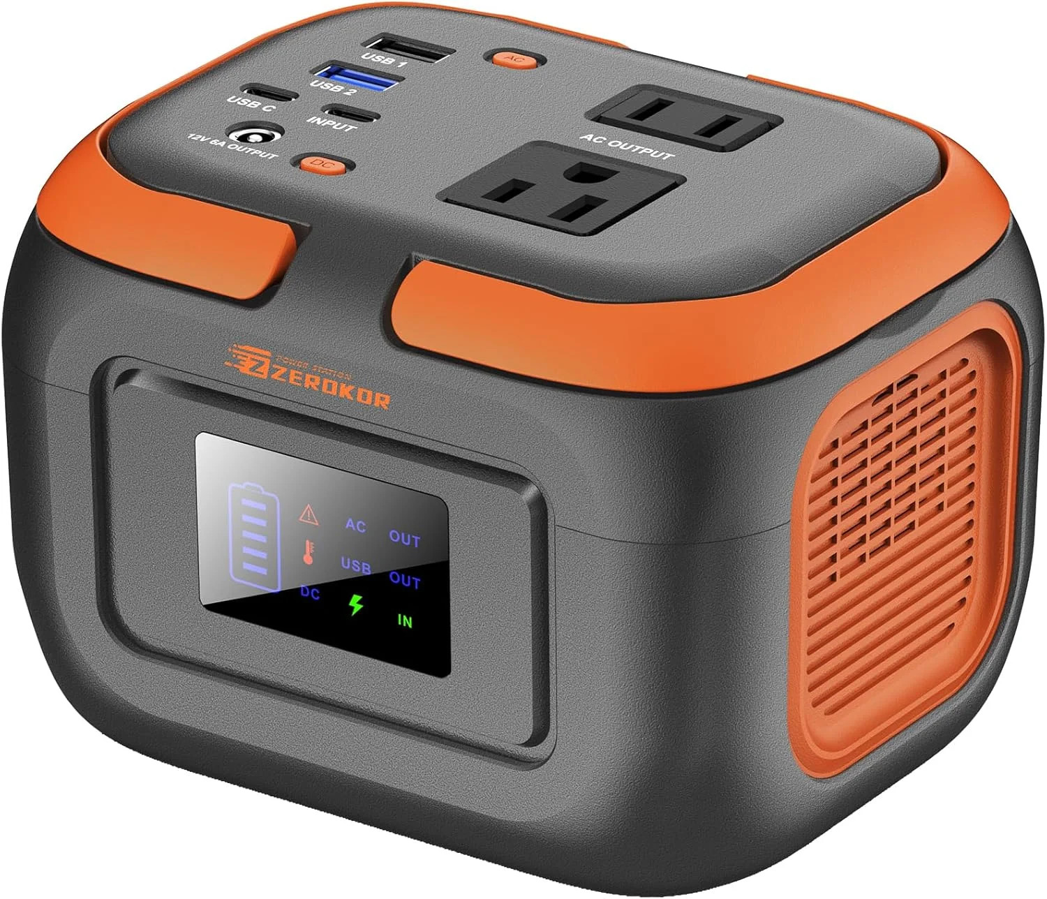 Portable Power Station 120W, Power Bank with AC Outlet, Portable Generator 97.6W