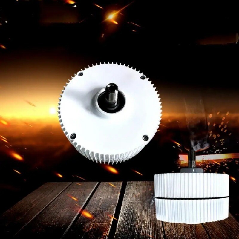 AC Three-phase Brushless Rare-earth NdFeB Permanent Magnet Generator 100W
