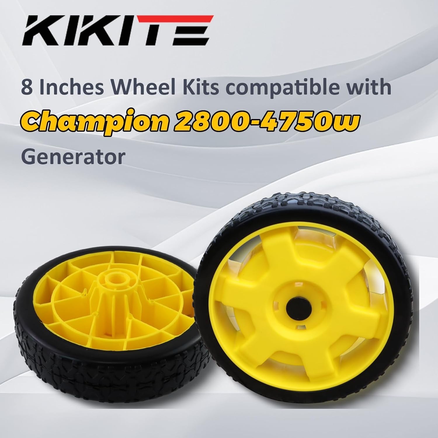 Generator Wheel Kit Compatible With Champion 2800-4750w W/ Folding Handle 40065