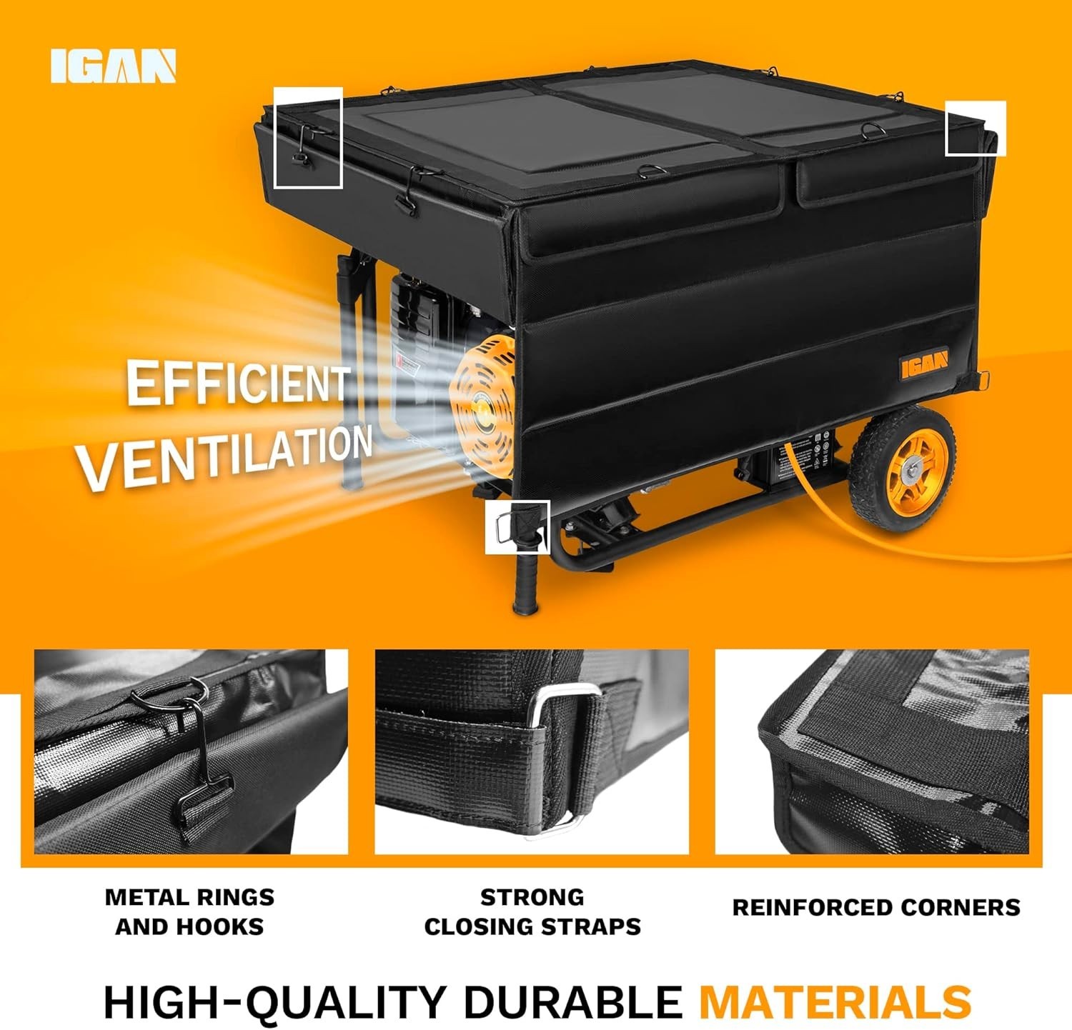 Generator Covers While Running Pro-Max for most 3500w-12000w Generators – Ult…