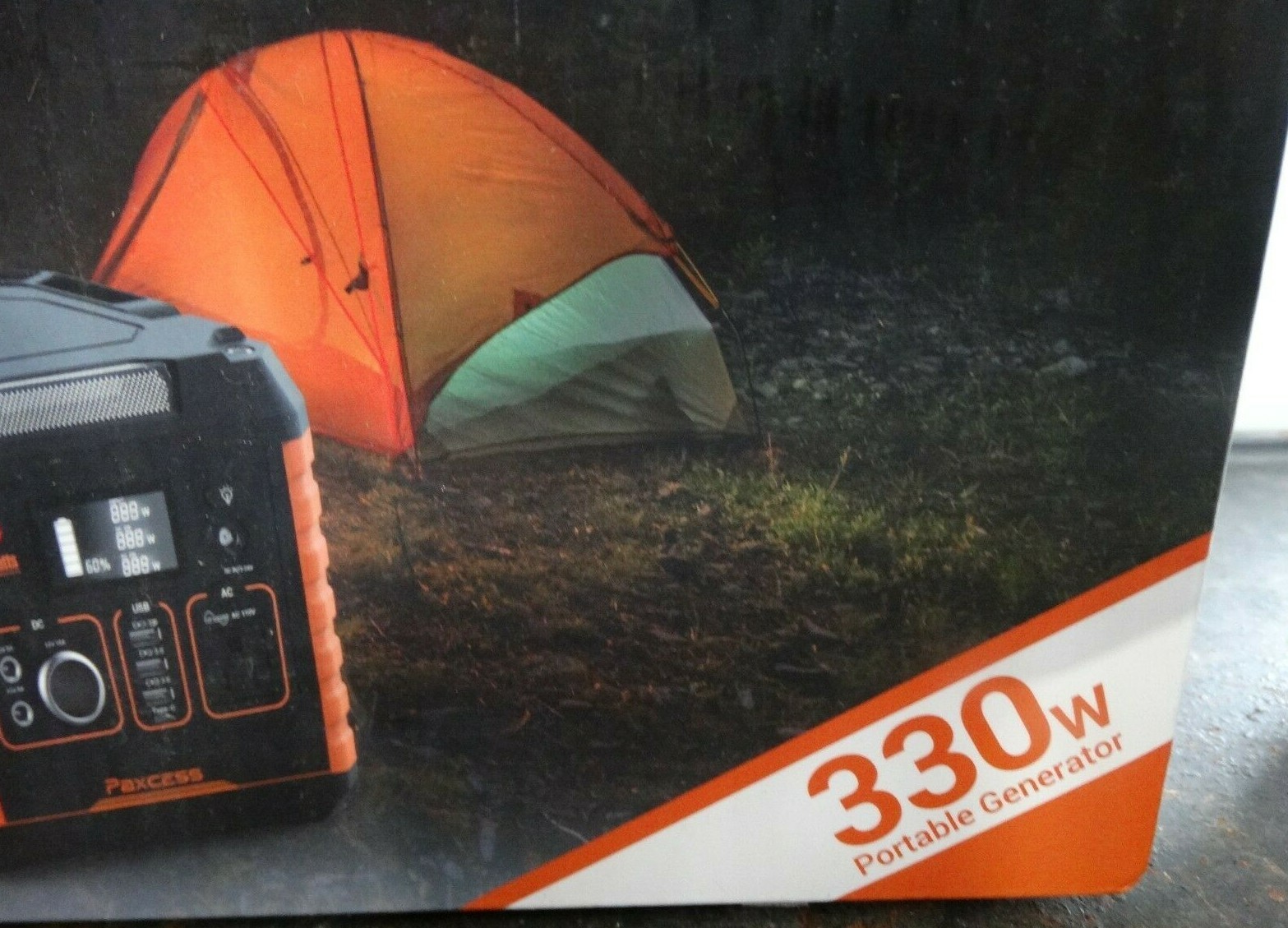 PAXCESS Portable Camping Generator 330W/78000mAh Power Station Battery, NEW
