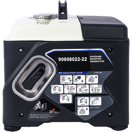 Portable Inverter Generator 1200W Ultra Quiet Gas Engine 56cc 4-stroke Eco-Mode