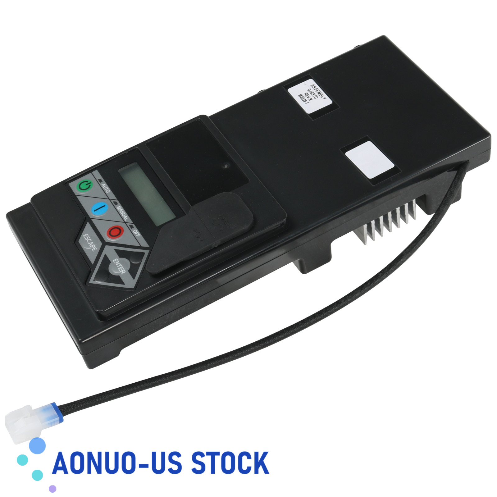 Black Generator Standby Controller Assembly HSB AC Replace For RV 0J8371C