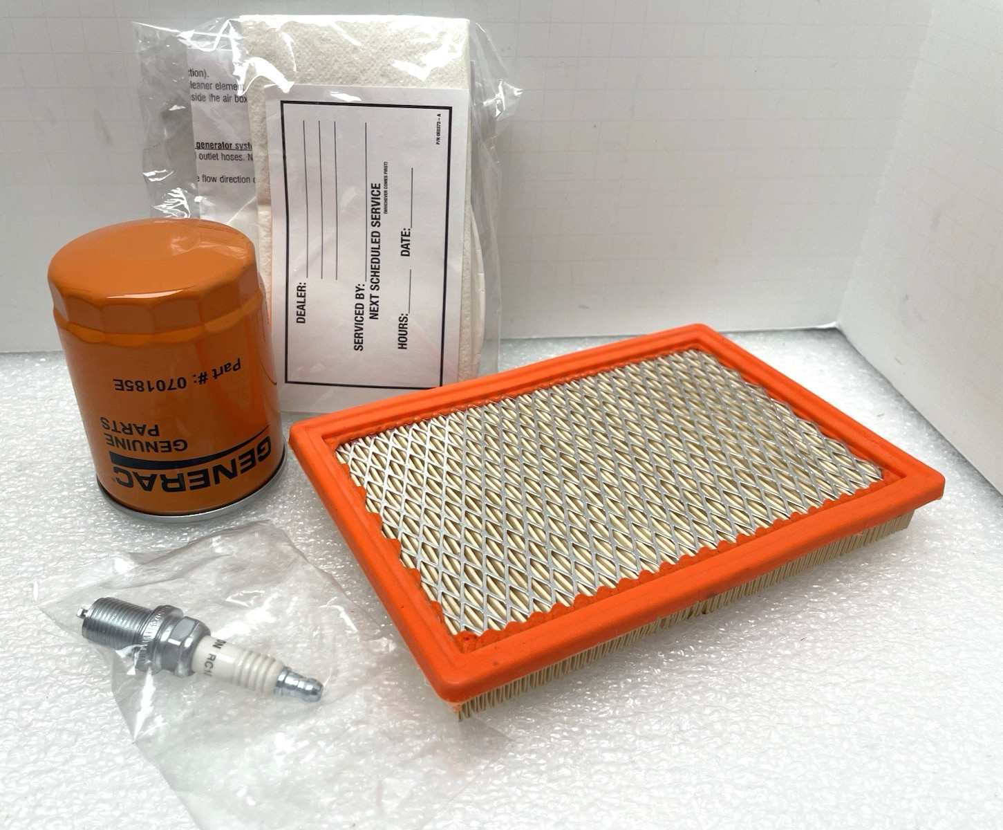 GENERAC 6482 MAINTENANCE KIT FOR 8kW 9kW 10kW 410 459 460cc HOME GENERATORS