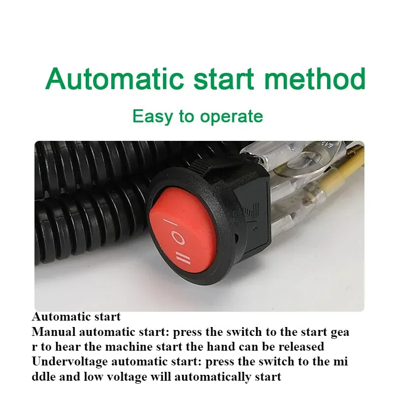 Gasoline Generator Two-wheeled Tricycle Electric Vehicle Range Extender 48V60v
