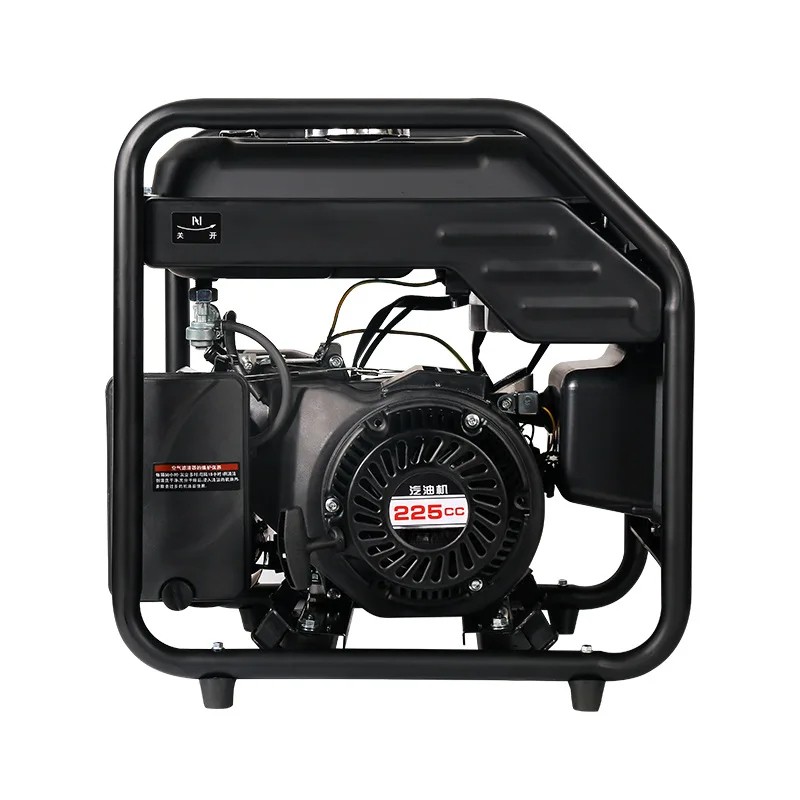 Gasoline Generator Set Variable Frequency Generator 3/4/5 KW Single Phase 230 V