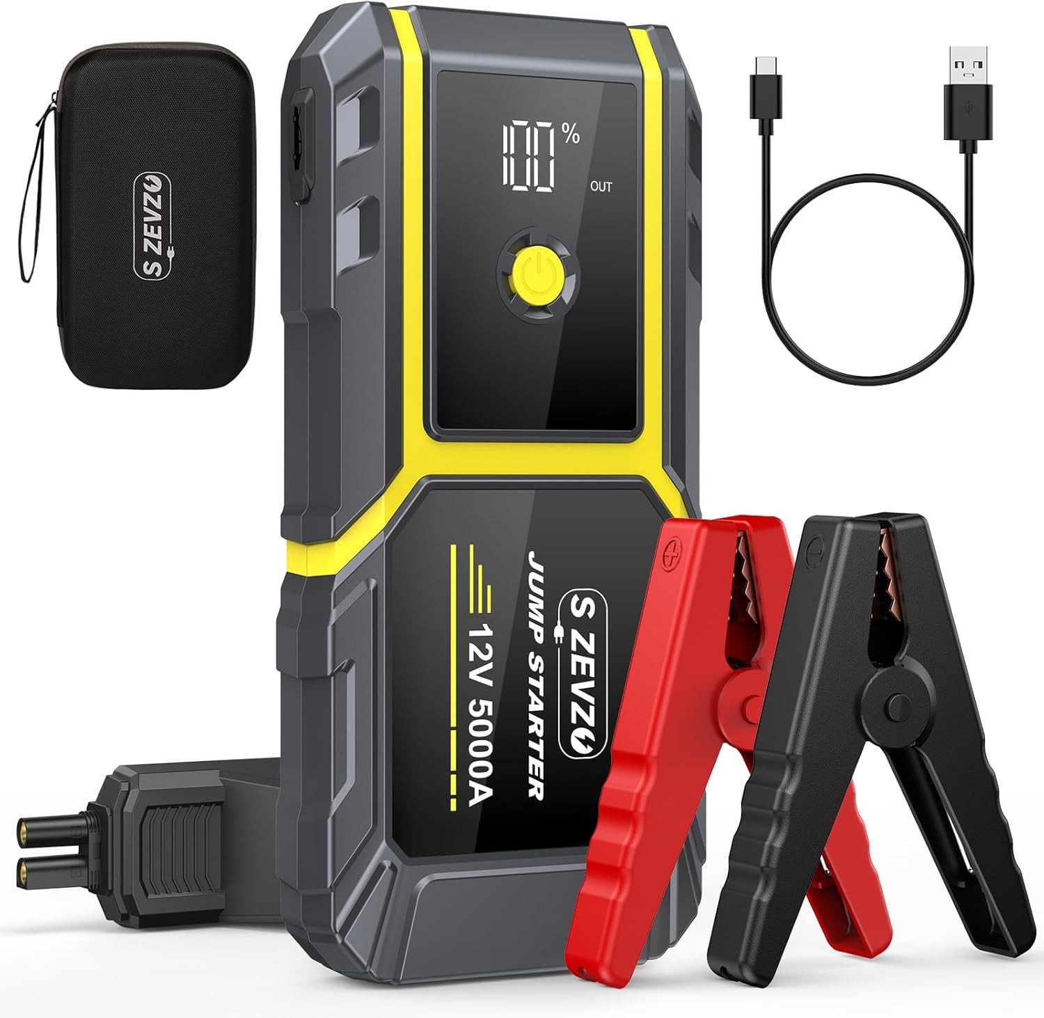 Car Jump Starter, Peak 5000A Jump Starter Battery Pack