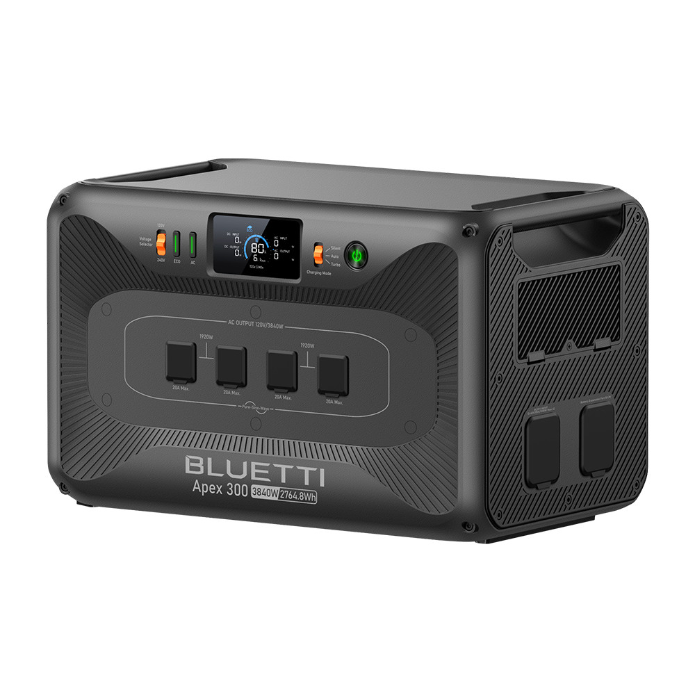 BLUETTI Apex300+B300K 5,529.6Wh Portable Power Station Generator for RV/Off-grid