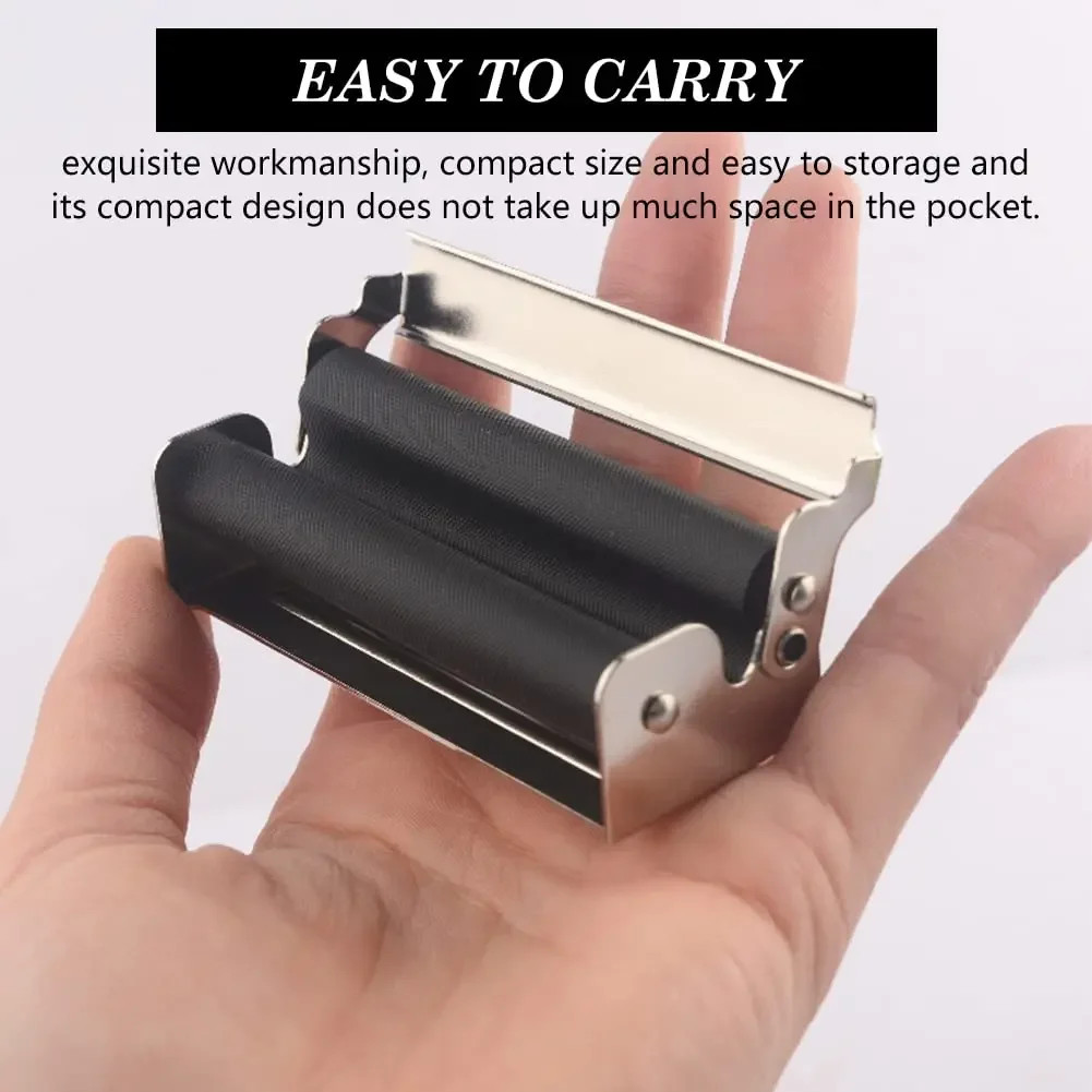 WE PUFF Portable Mini Metal Manual Rolling Machine 70/78/110 MM Paper Tobacco