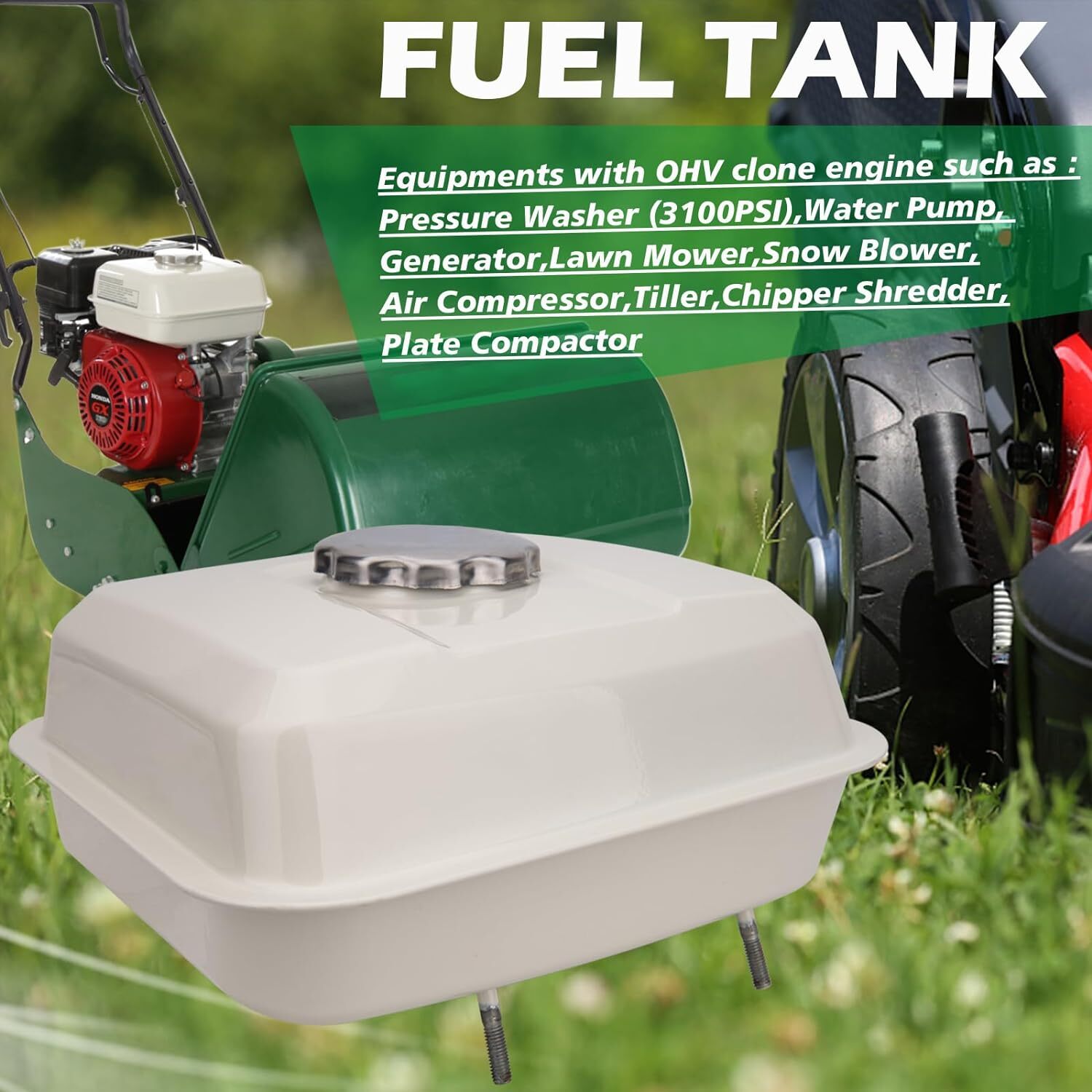 Fuel Gas Tank for Honda GX200 GX160 GX140 168F 170F 5.5 Hp – 6.5 Hp Small Engine