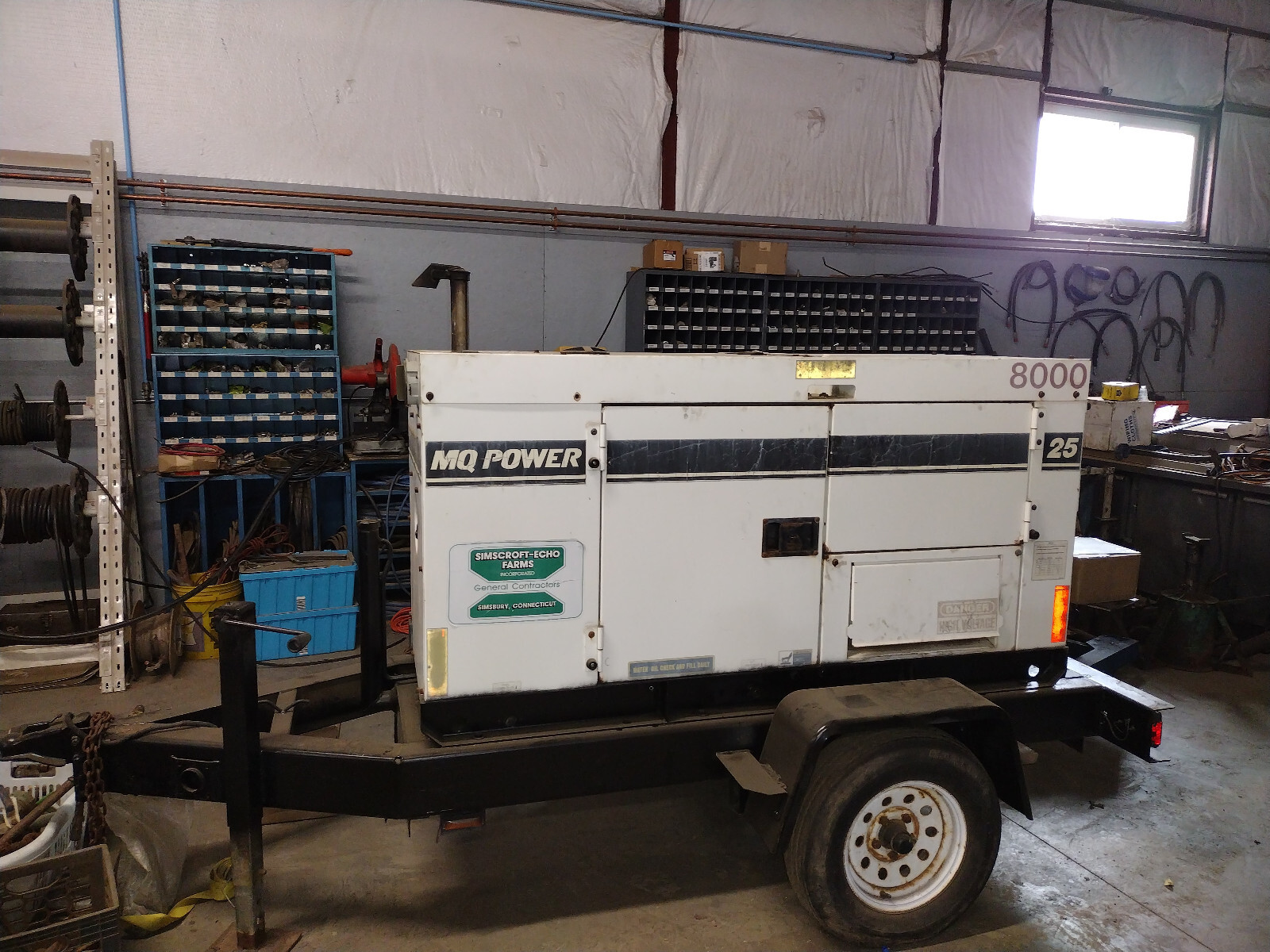 GENERATOR Multiquip Trailer Mounted Generator DCA-25