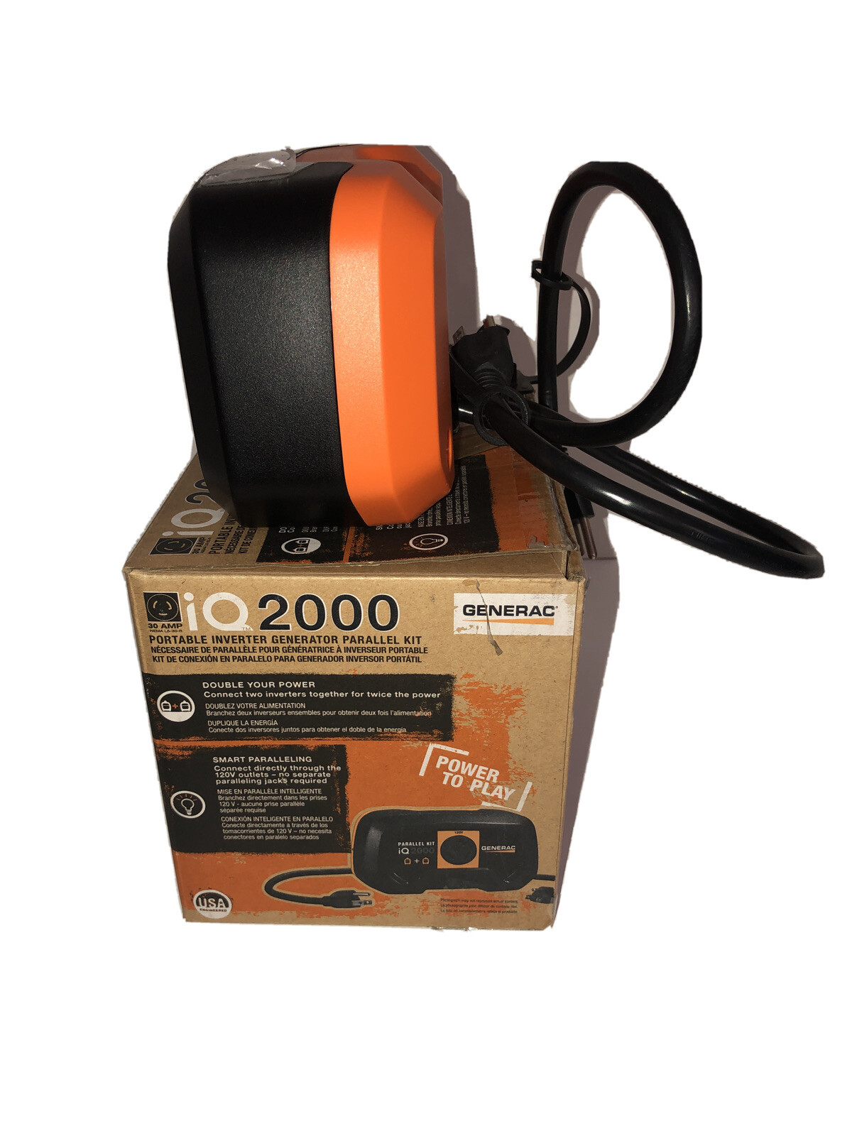 Generac Parallel Cable Kit for iQ2000 Inverter Generators-SHIPS N 24 HRS