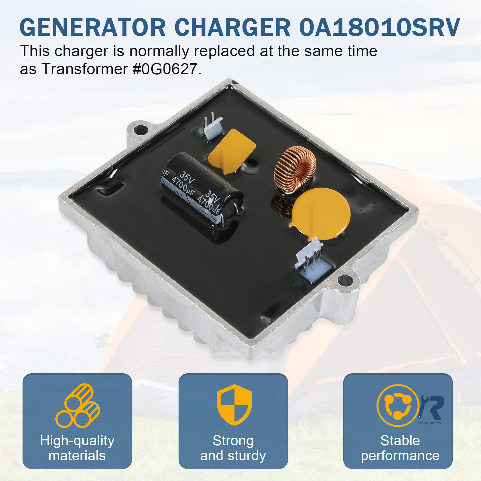 NEW Engine Battery Charger Assembly 0A18010SRV