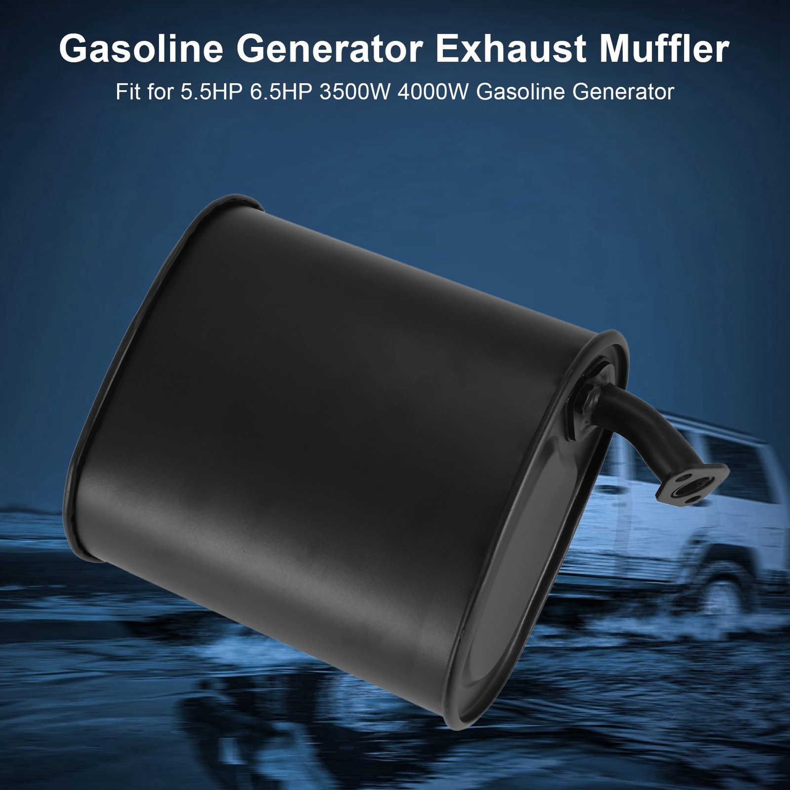 Gasoline Generator Universal 2-3KW Exhaust Muffler for 5.5HP 63811