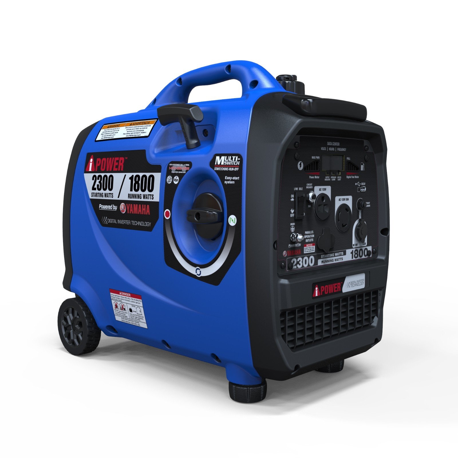 A-iPower 2300 Watts Portable Inverter Generator With Yamaha Engine