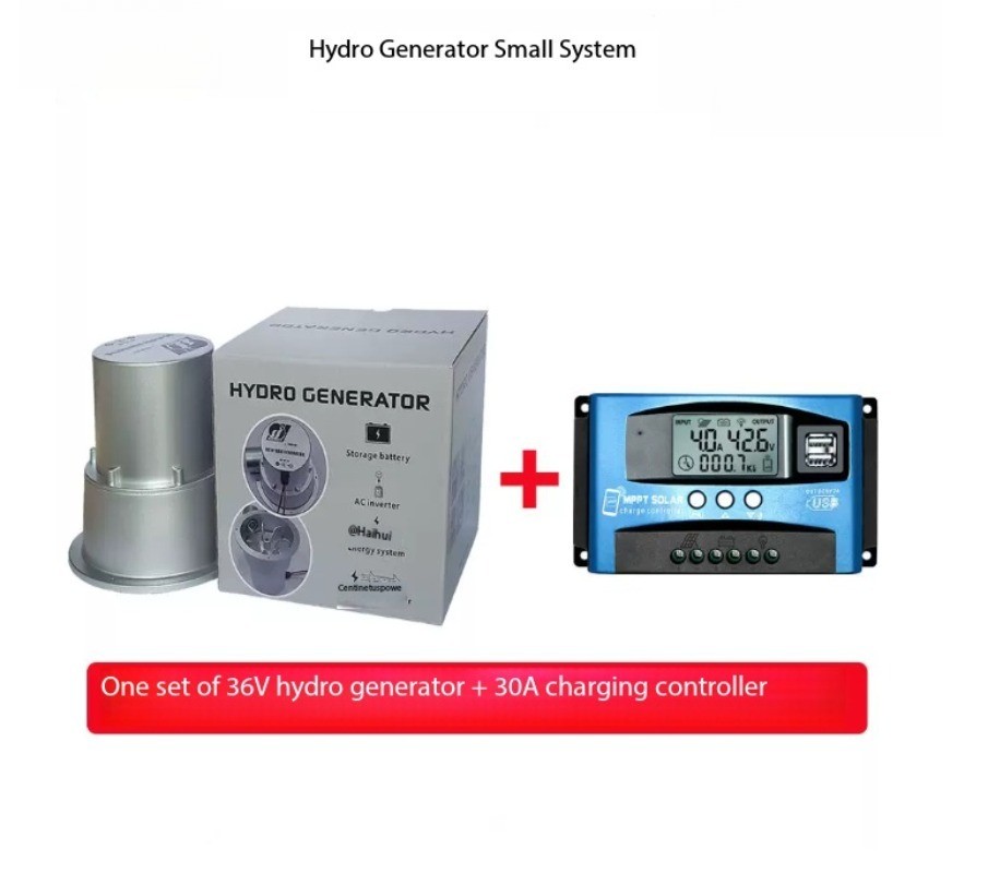 Hydropower Generator Water-Flow Turbine-Type Outdoor Home-Use Small DC