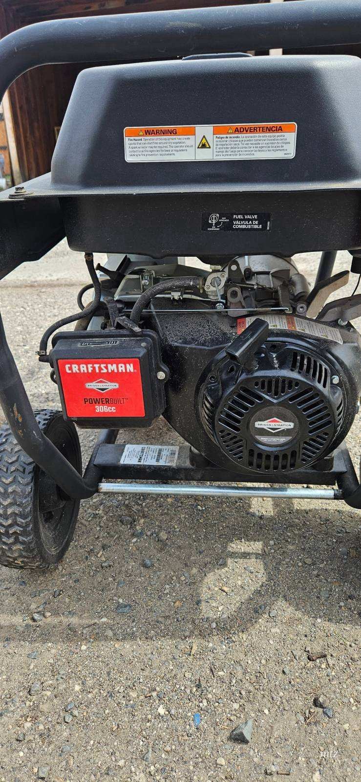Craftsman 6250/5000 Generator
