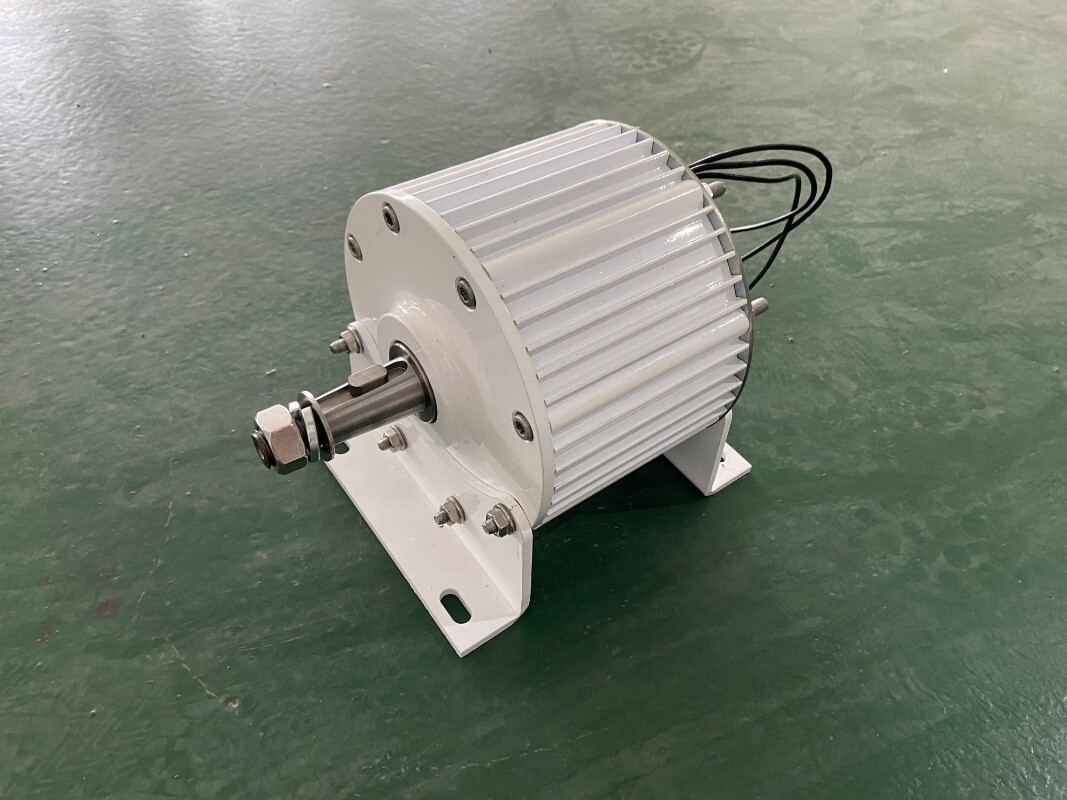 Three-phase AC 1000W 500 Rpm 24V 48V 220V Rare Earth Permanent Magnet Generator