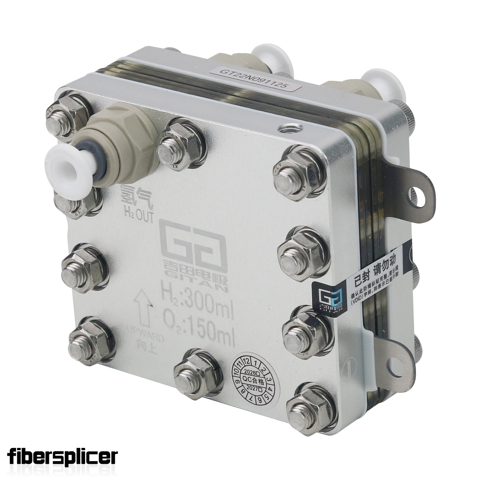 300ML Electrolytic Cell Module PEM Hydrogen Generator for Water GT-A300A-2150