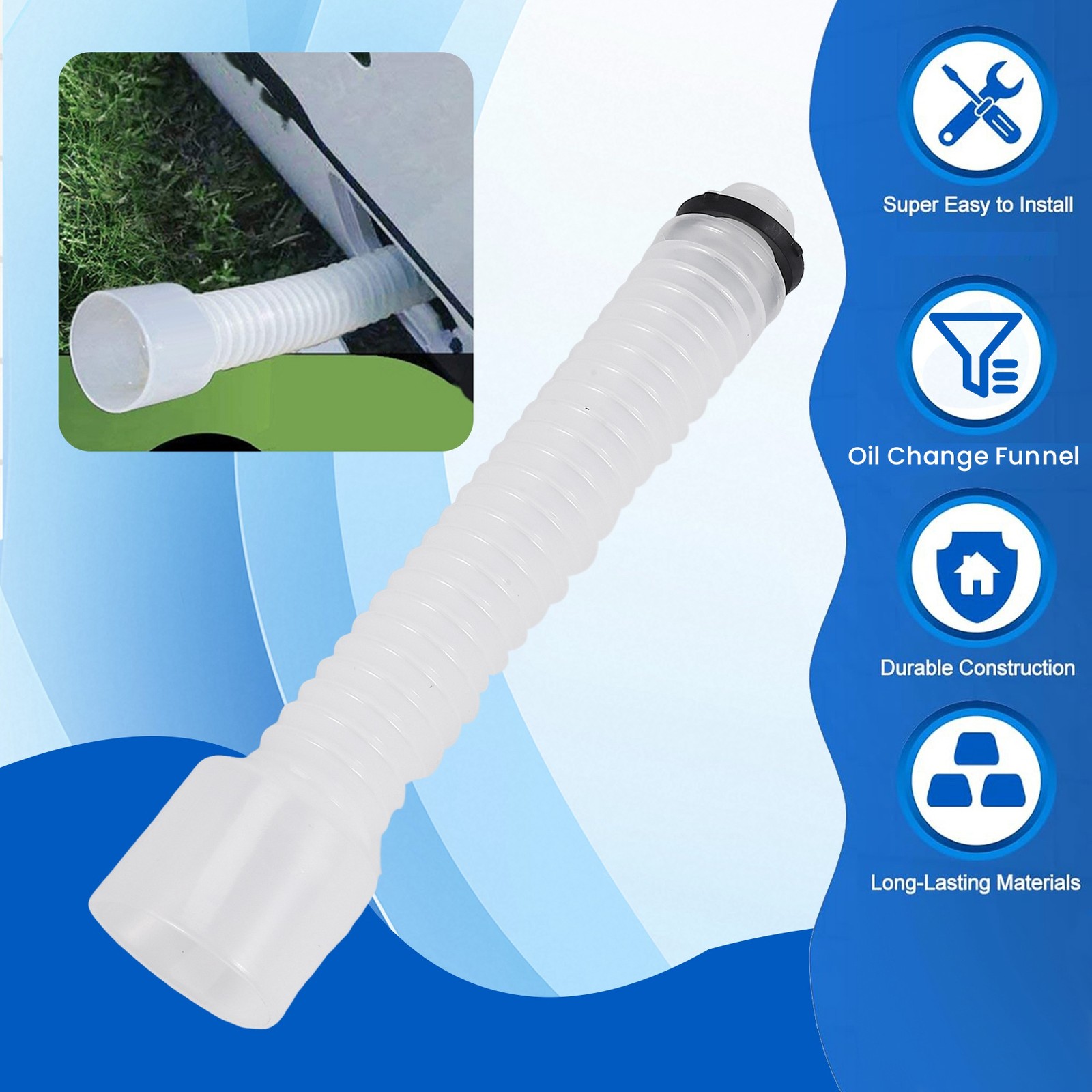 Portable Inverter Generator Oil Change Funnel for WEN Generator 56200I 3683