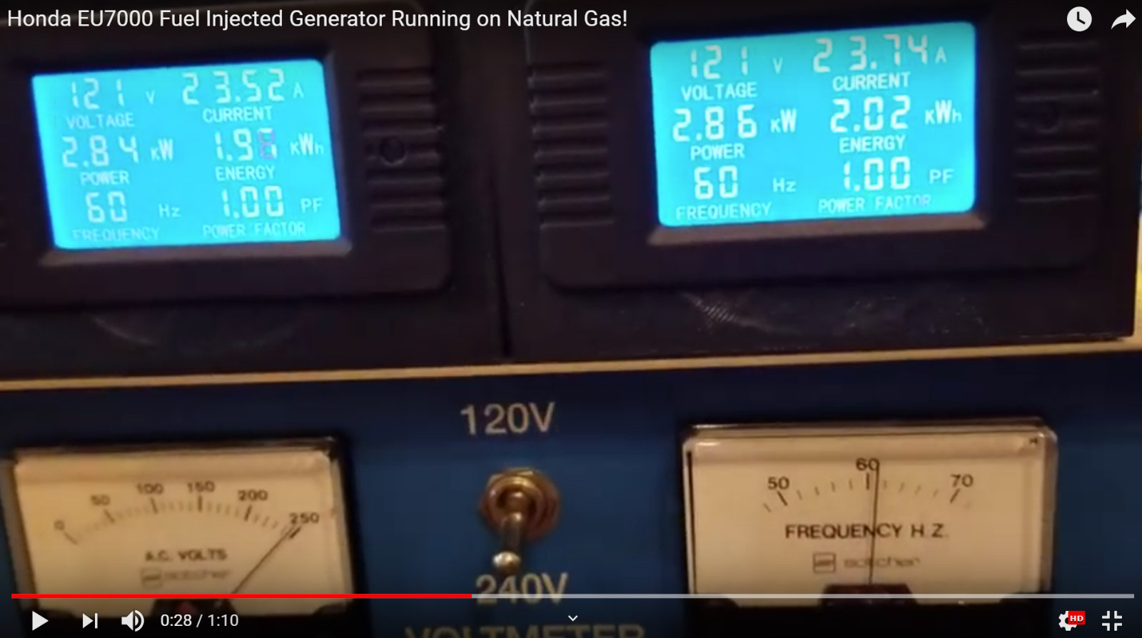 Honda EU7000is Tri-Fuel Propane LP Natural Gas Gasoline Generator Conversion Kit