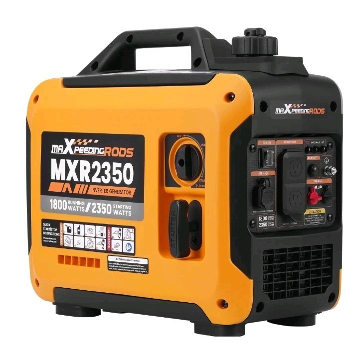 2.35KW 15kg Portable Gasoline Inverter Generator Eco Quiet For Outdoor Party