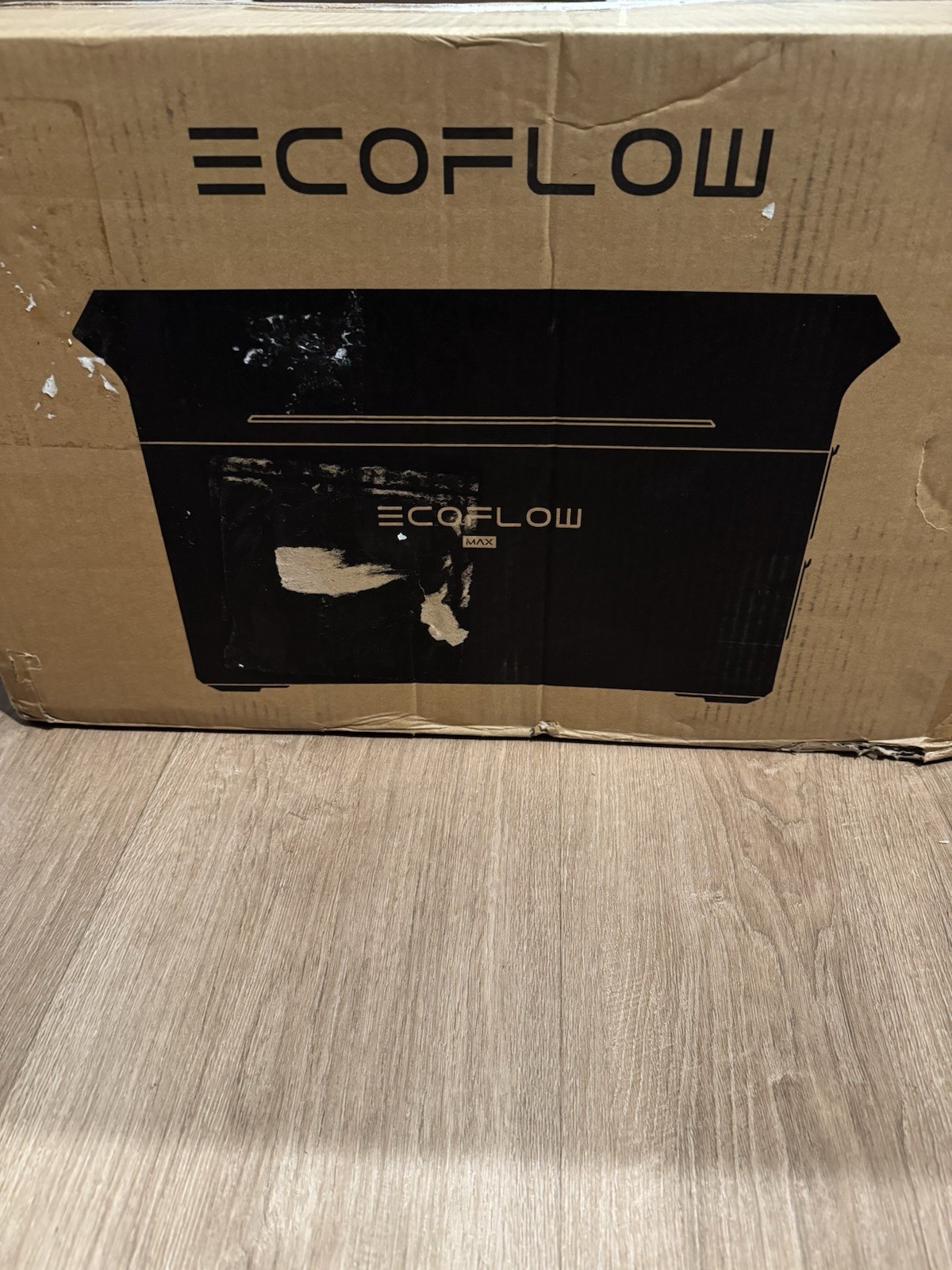EcoFlow DELTA 3 Max Plus Portable Power Generator, Li-Ion Battery, Gray/Black