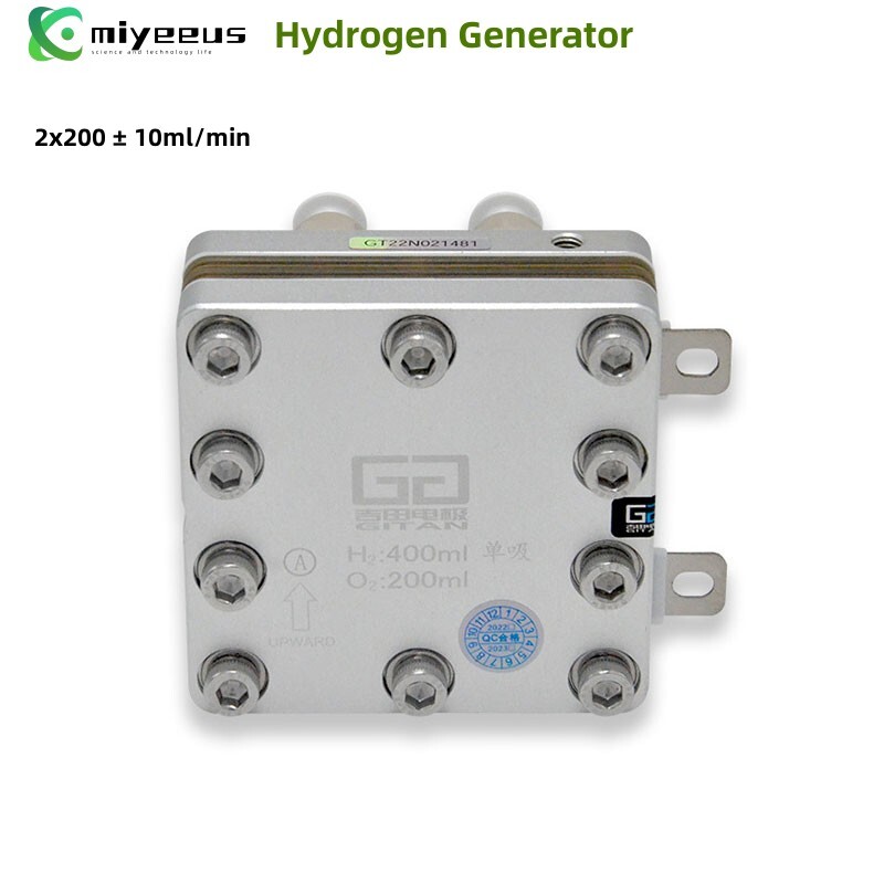 GT-A400D-2200 400ML Electrolytic Cell Module PEM Hydrogen Generator f/Water my2