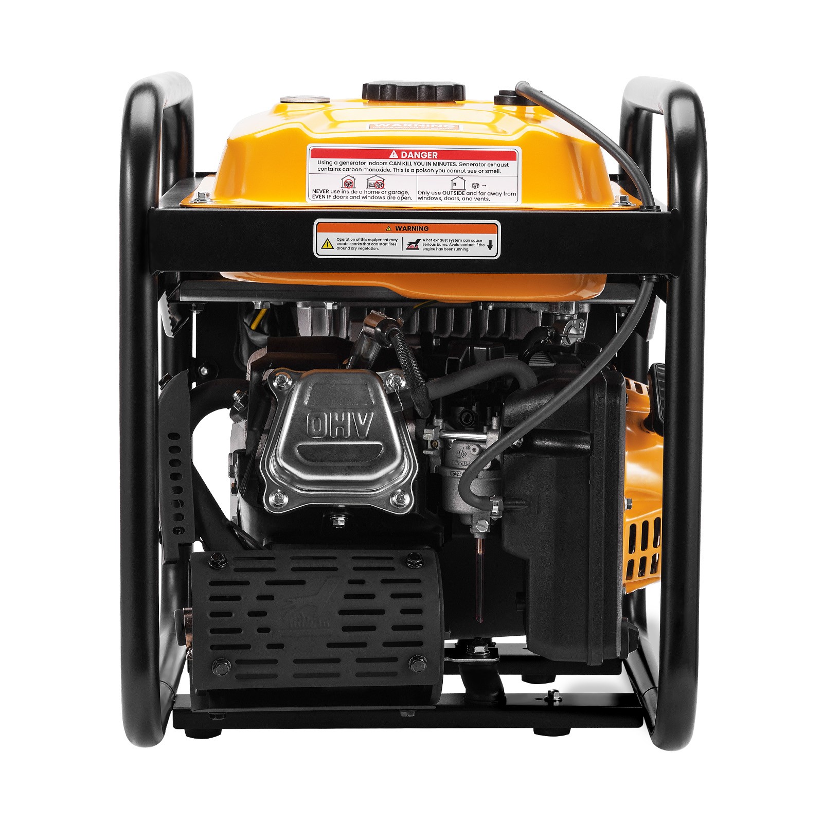 Quiet 72dB 3500W Gas Generator Inverter Portable Power Station ECO Mode EPA