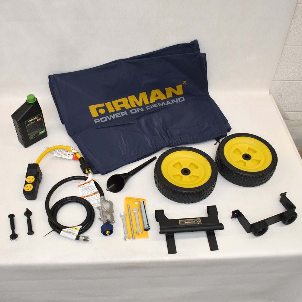 Firman Tri-Fuel Portable Generator 7500W 120/240V T07571