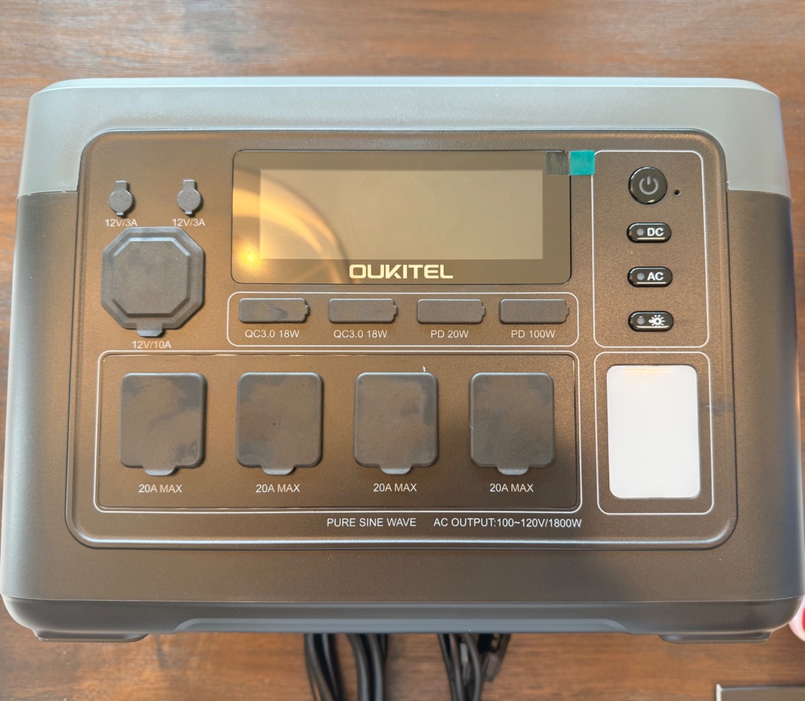 NEW OUKITEL Pro1000 Plus Power Station Generator 1800W