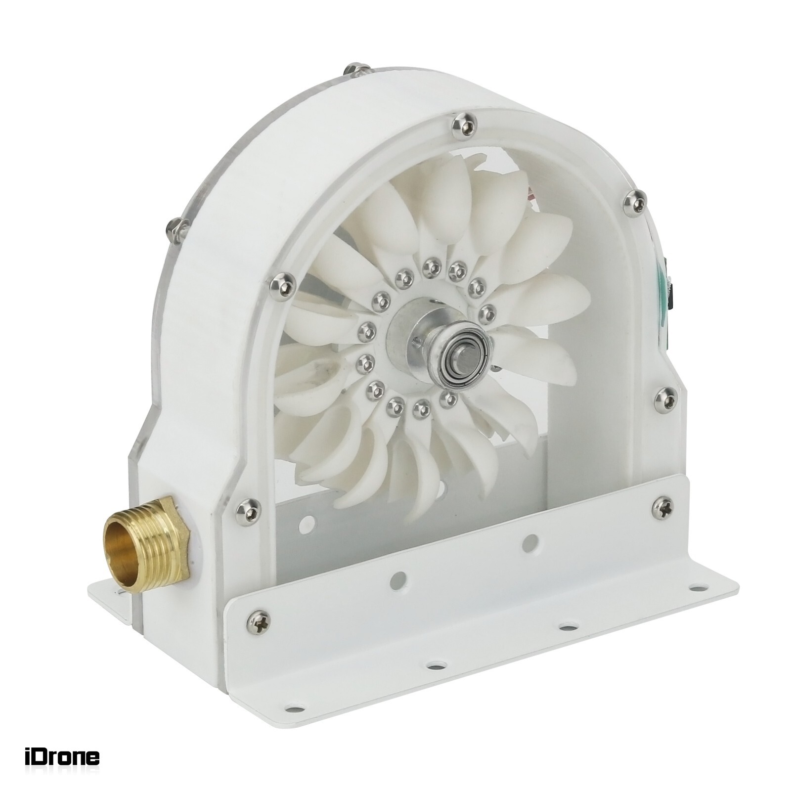 50-2000RPM Pelton Hydro Generator Impulse Hydroelectric Generator Disc Iron-less