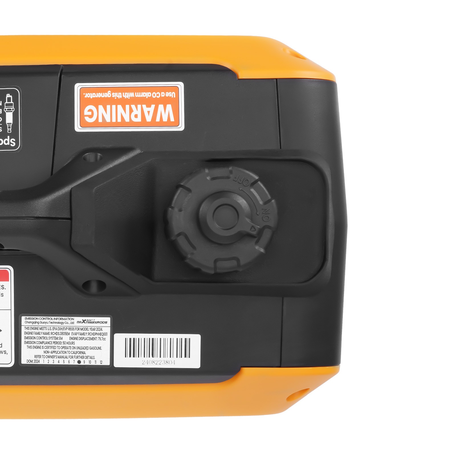 2350W 15kg Portable Inverter Generator Gas Power Stations For Outdoor Home
